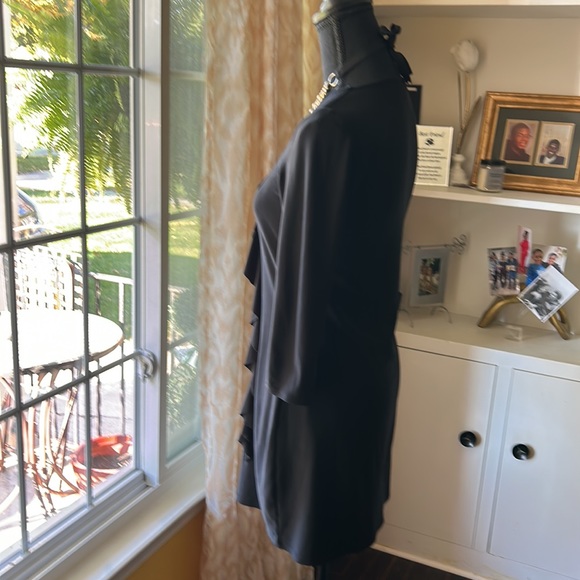 White House Black Market Ruffle Sleeve Dress - Picture 7 of 11